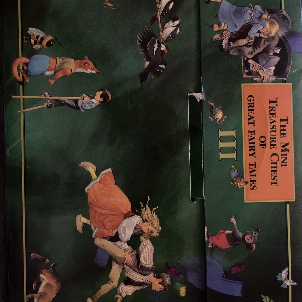 The Mini Treasure Chest of Great Fairy Tales III, Set of 5 Books 16 Stories 1991