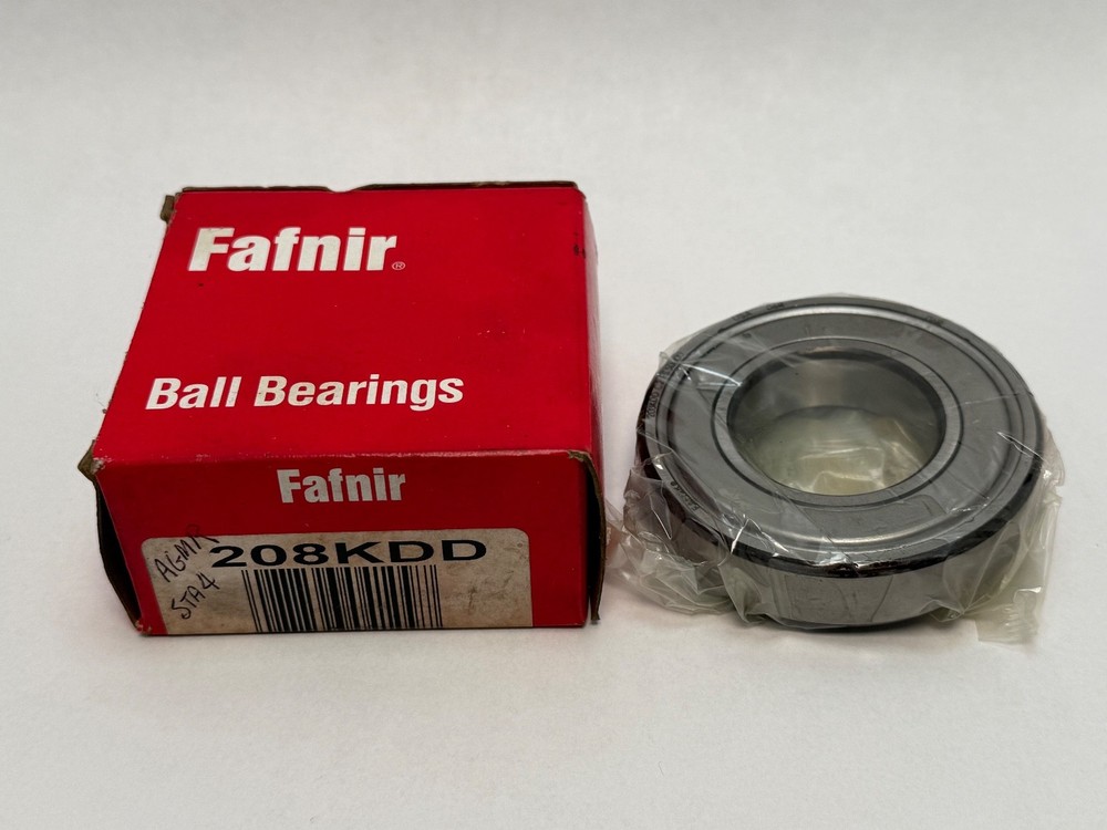 Fafnir 208KDD Bearing Metal Sealed 6208-ZZ 208-K-DD 40x80x18 mm