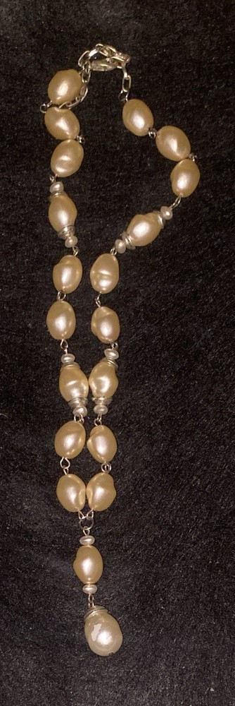 Vintage Faux Pearl Necklace