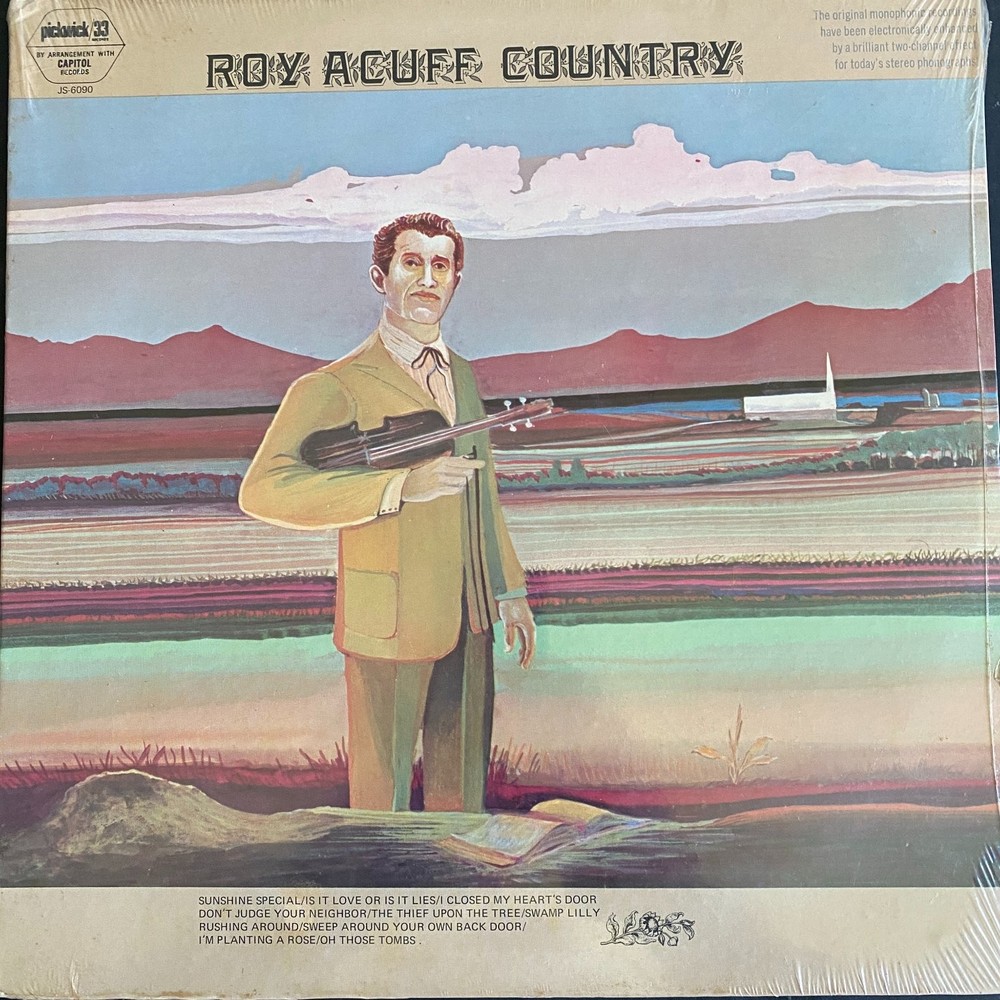Roy Acuff – Country LP Record 1970 Pickwick/33 Stereo Country 33 RPM