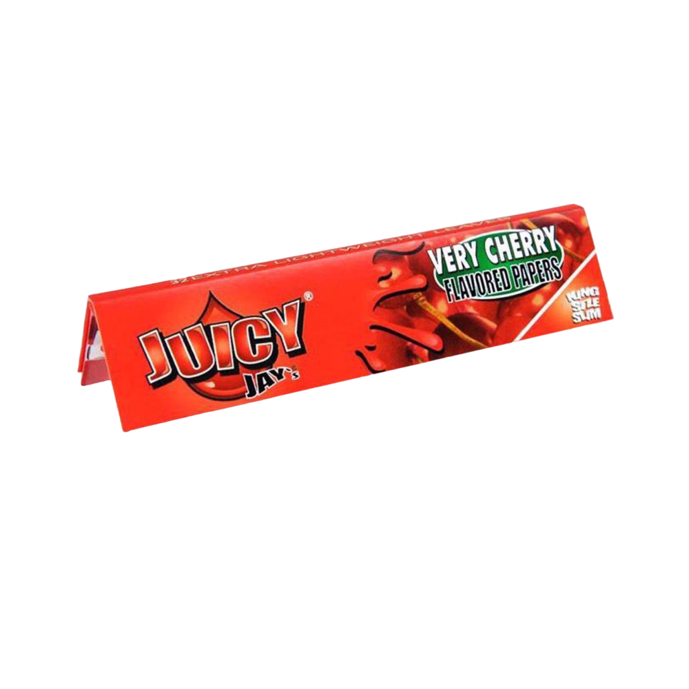 Juicy Jays Very Cherry King Size Rolling Papers for Smooth Sessions