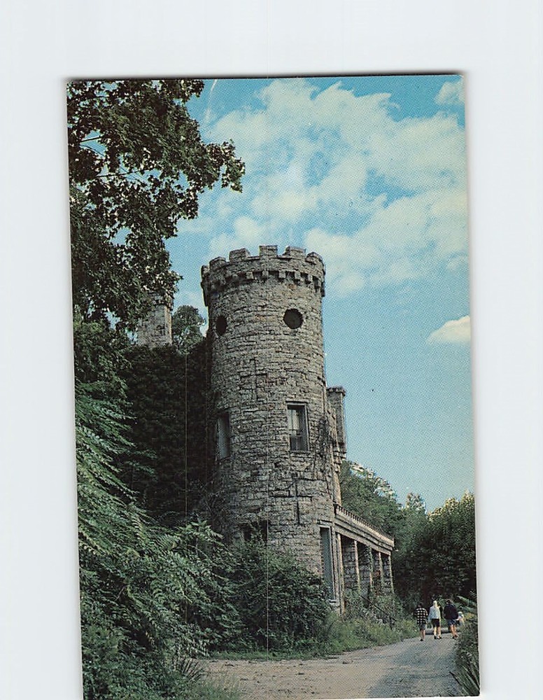 Postcard Old Castle Berkeley Springs West Virginia USA