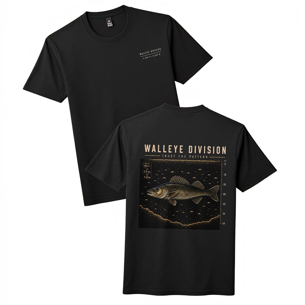 Walleye Division Fishing T-Shirt 