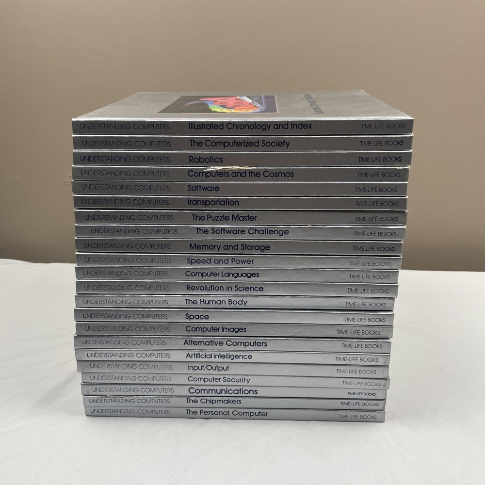 Time-Life Books: Understanding Computers Lot Of 22 Books In Series Free Shipping