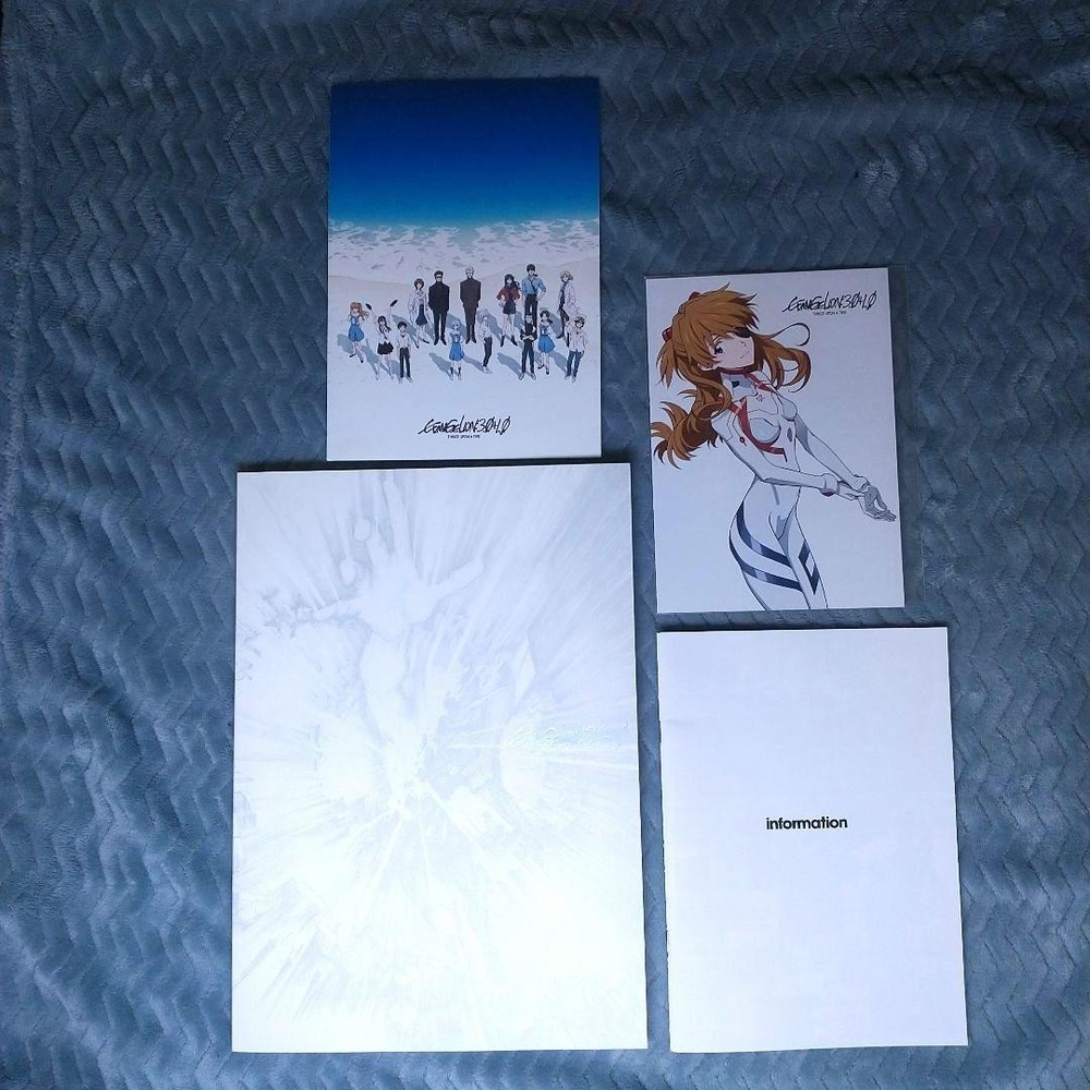 Shin Evangelion Movie Pamphlet with Theater Bonus Benefits Japanese Edition