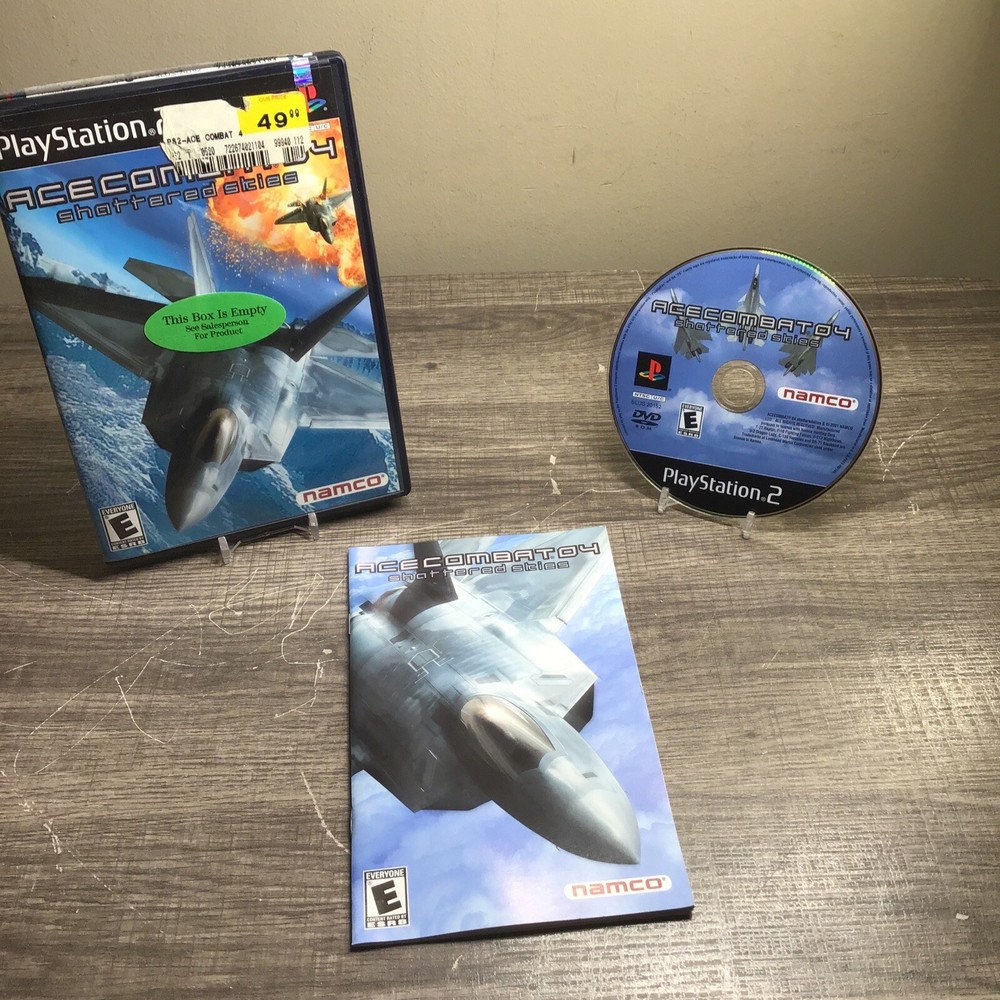Ace Combat 4 Shattered Skies (PS2 2001) CIB-image