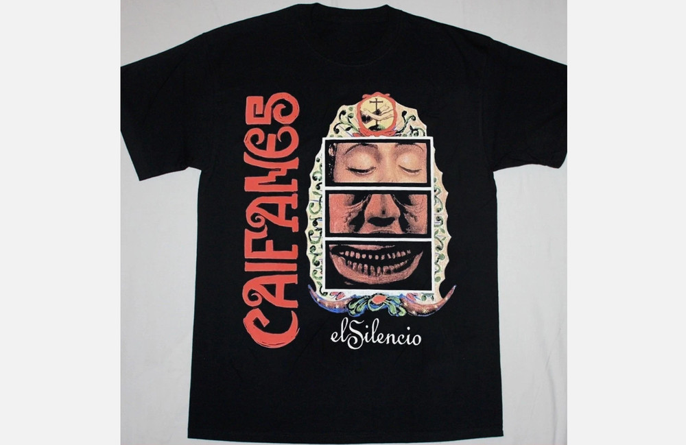 Caifanes Mexico Band Jaguares Gira Shirt Classic Black Unisex S-5XL