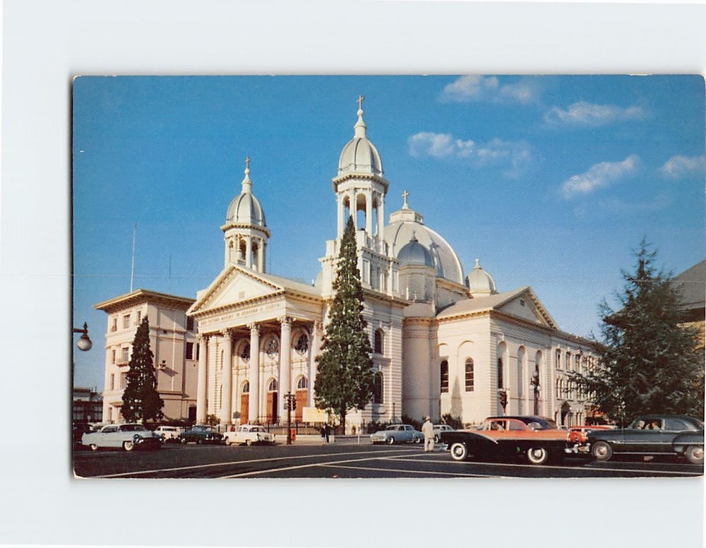 Postcard St. Joseph's Church San Jose California USA
