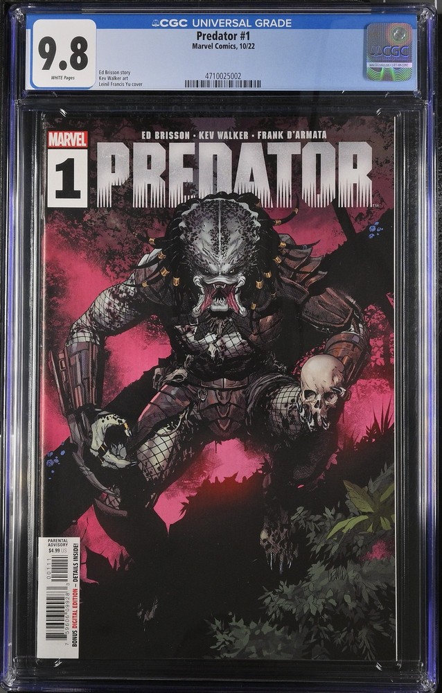 Predator 1 CGC 9.8
