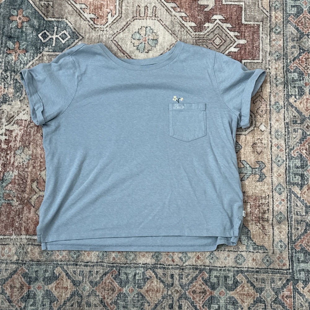 Levi’s Blue Women’s T-shirt Size M