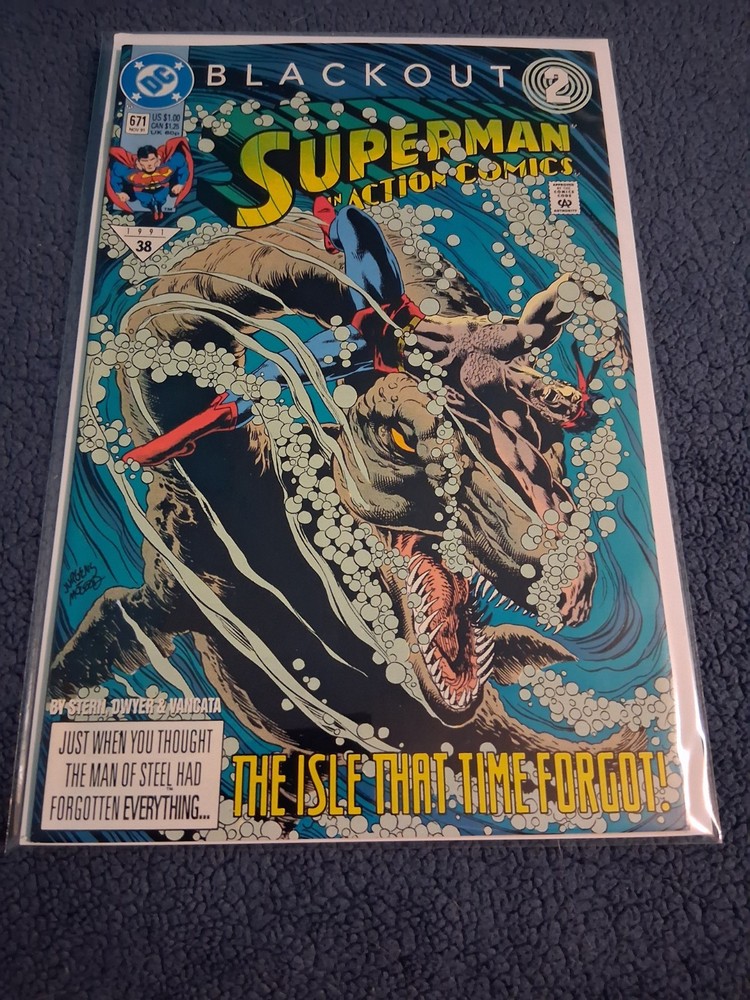 Action Comics #671 DC Comics Superman 1991 Roger Stern