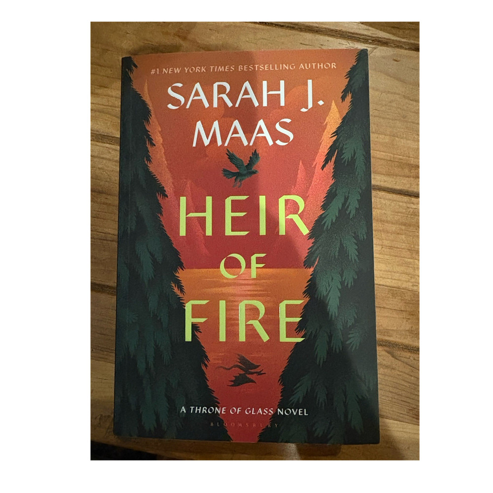 Heir of Fire by Sarah J. Maas Throne of Glass Fantasy Paperback Bloomsbury