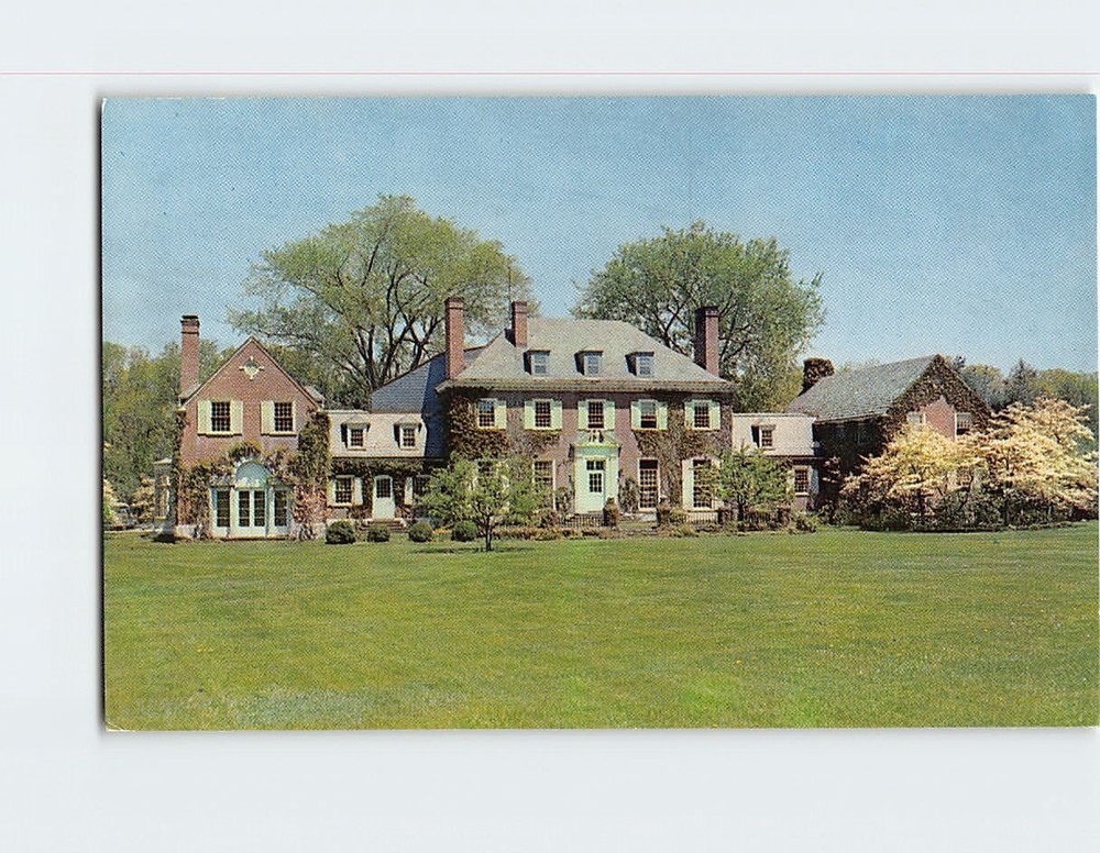 Postcard Fine Arts Center CW Post Office Long Island University Long Island NY