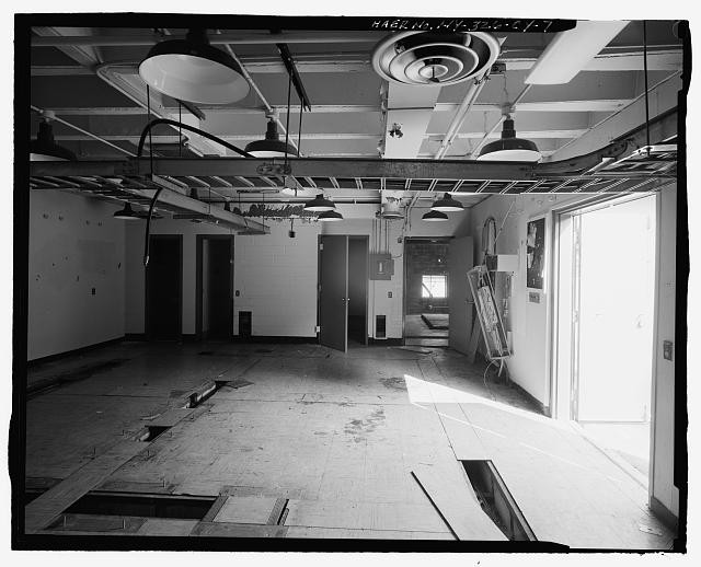 Photo:INTERIOR OF BUILDING. VIEW TO NORTH. - Plattsburgh Air Force Base,