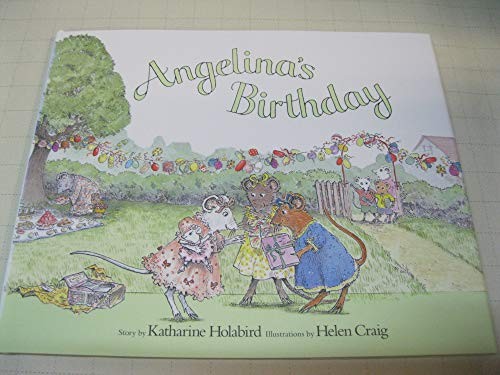 Angelina's Birthday (Angelina Ballerina) by Holabird, Katharine Hardback BookFREE US DELIVERY | ISBN: 0670911631 | Quality Books