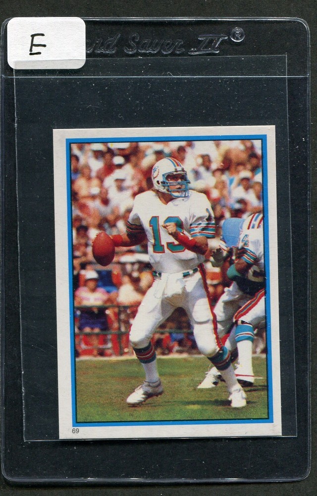 1985 Topps Stickers Coming Soon Dan Marino #69 Dolphins Nm/mt (E)