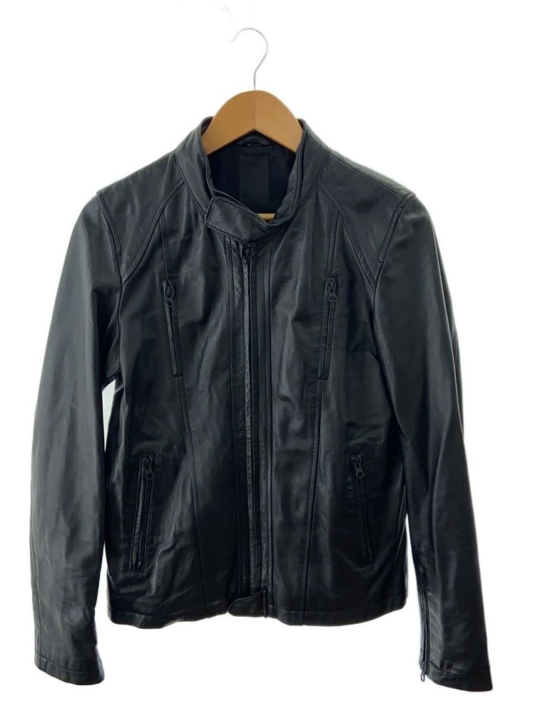 Lhp/Leather Jacket Blouson/1/Sheep Leather/Blk/Plain// 3498