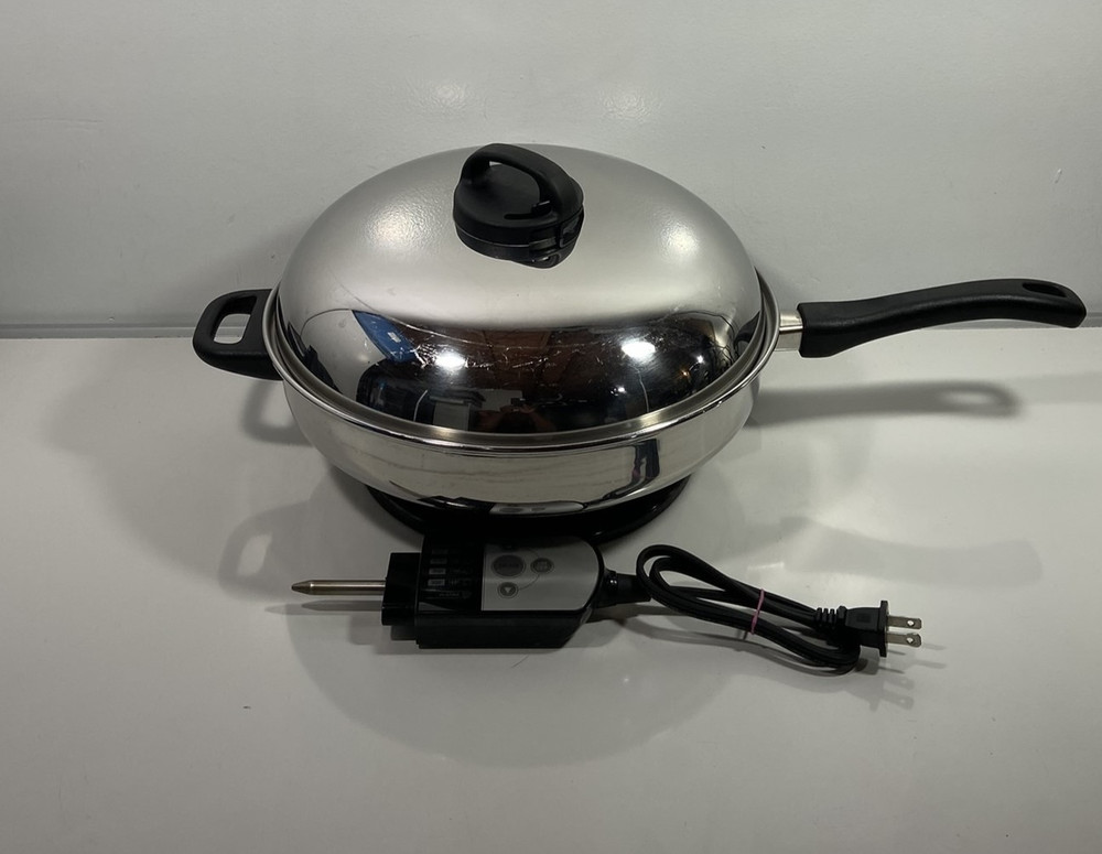 Vintage Revere Ware Stainless Steel 12