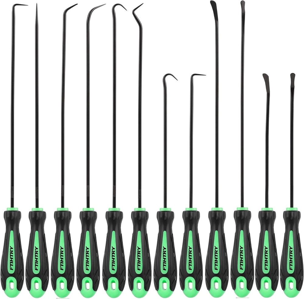 12-Piece Pick and Hook Tools Set, Pick Tool Set Car Auto Oil Seal/O-Ring Seal Ga