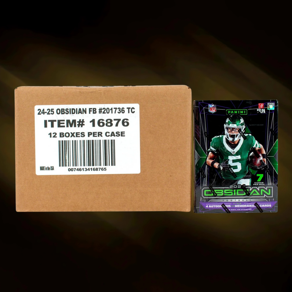 2024 Panini Obsidian Football Hobby 12-Box Case Break