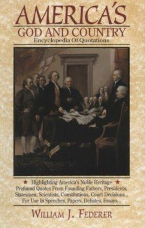 America's God and Country Encylopedia of Quotations PaperbackFree US Delivery | ISBN:1880563053