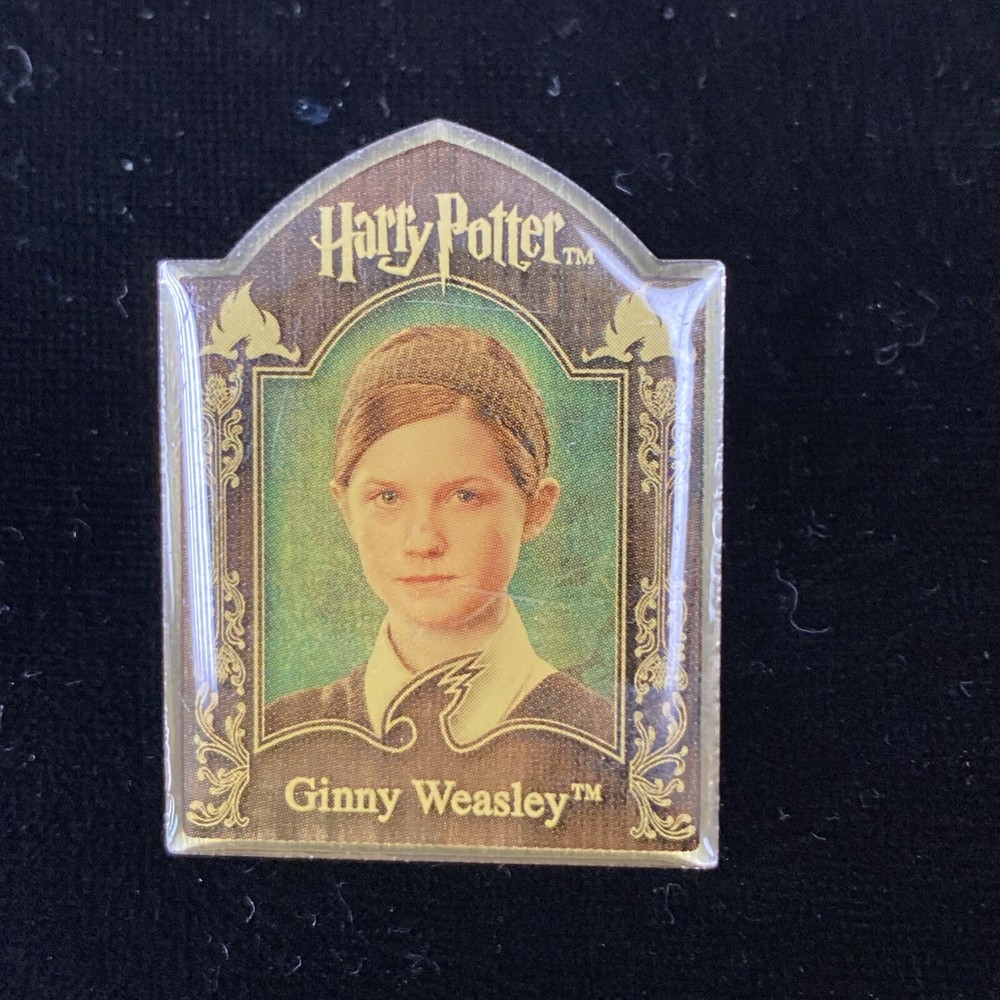 RARE 2007 Licensed Harry Potter Ginny Weasley Gryffindor Pin From Greece