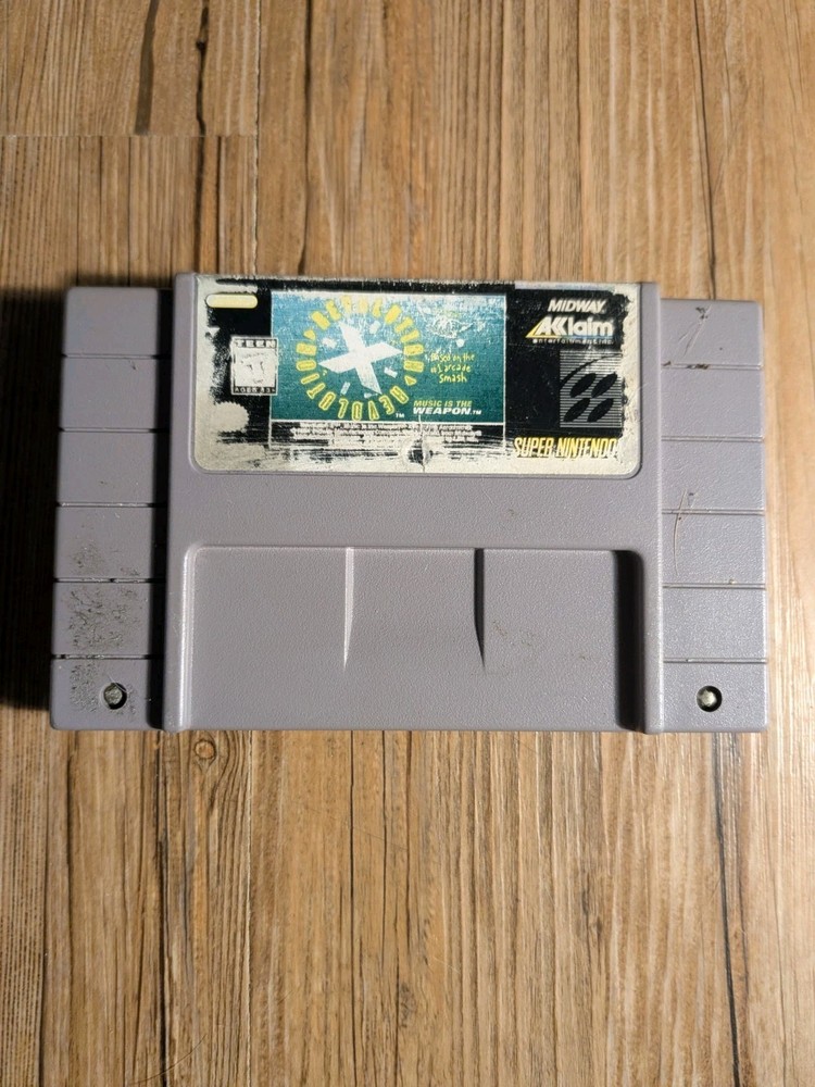 Revolution X - Authentic Super Nintendo Game SNES - Tested