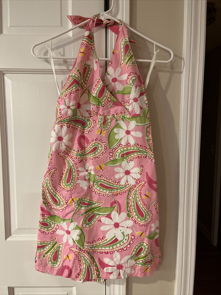 Girls Lilly Pulitzer Halter Dress - Size 12