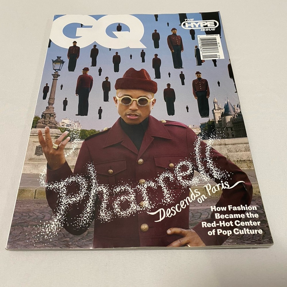 GQ Magazine September 2022 Pharrell Williams Cover The Hype Issue Fashion Pop