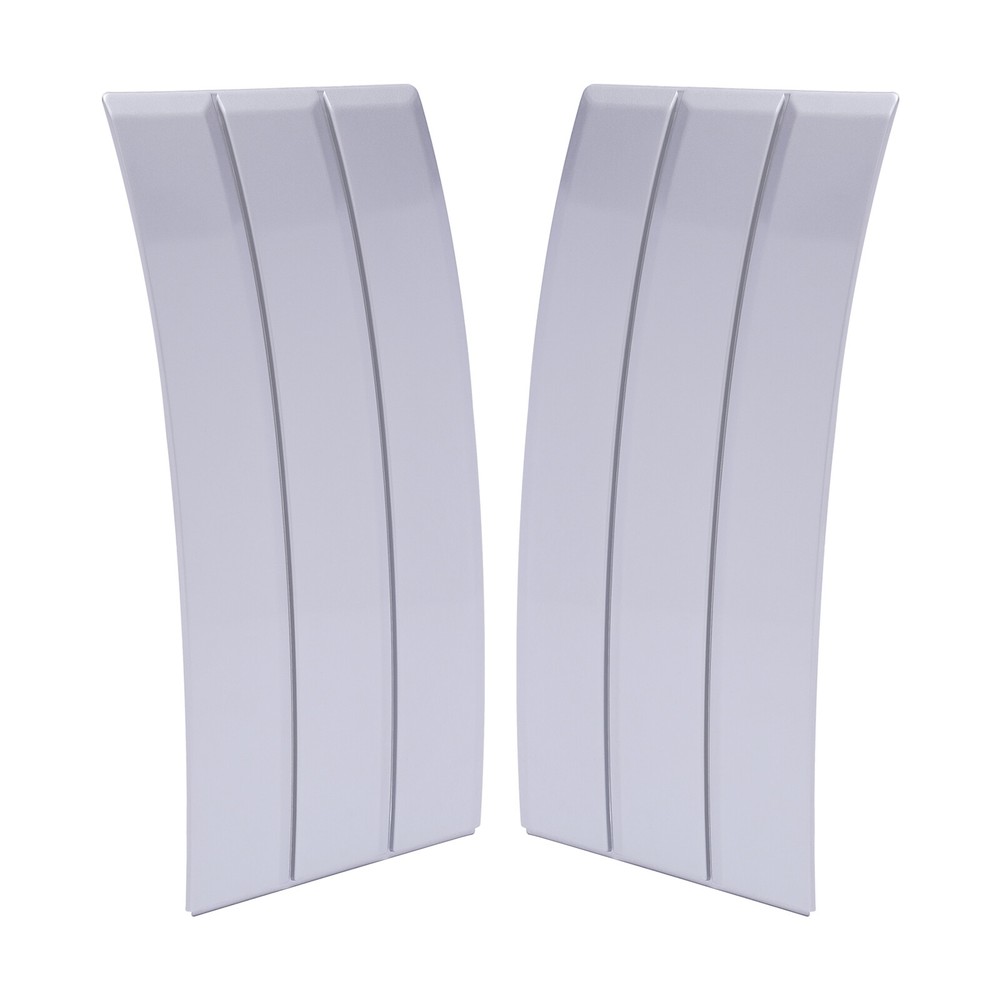 For Range Rover 2013 - 2021 Side Air Vent Fender Grille Moulding Trim Silver USA