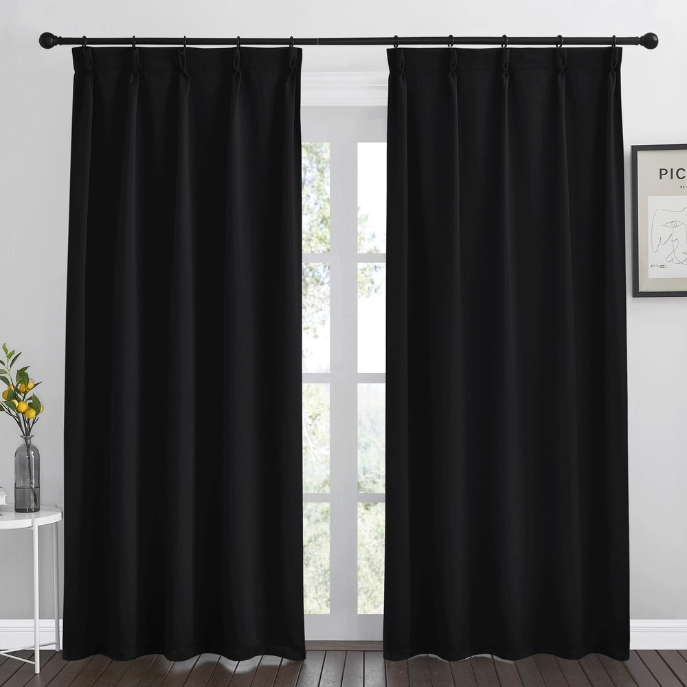 95-Inch Thermal Insulated Blackout Patio Curtains for Enhanced Home Decor