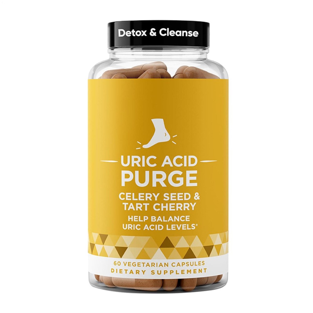 Purge! Uric Acid Flush Detox Cleanse Joint Support & Active Mobility Tart Cherry