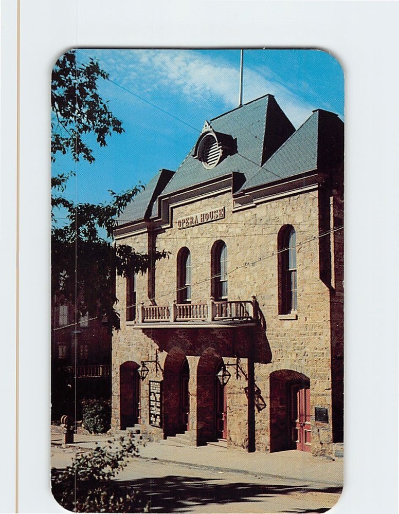 Postcard Historic Central City Opera House Central City Colorado USA