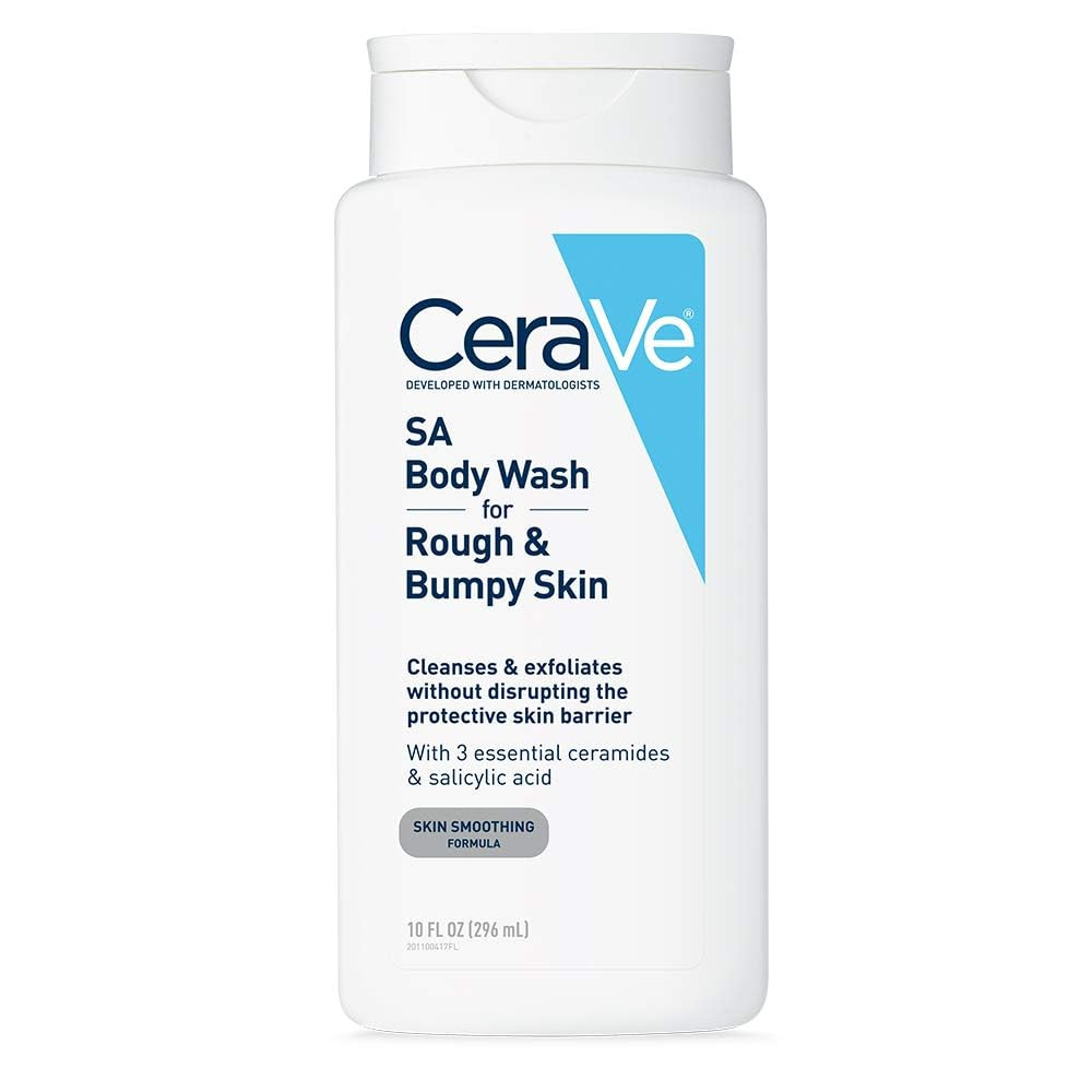 Body Wash with Salicylic Acid, Fragrance Free Body Wash to Exfoliate Rough and B