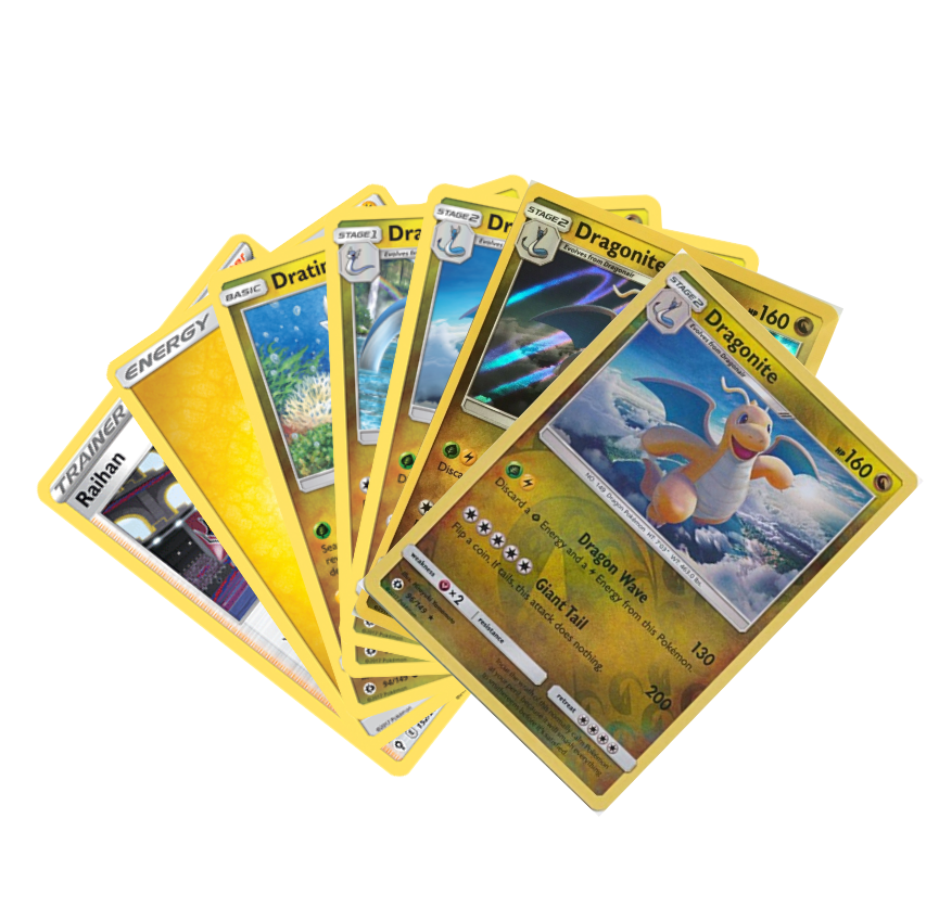 100 Pokemon Card Lot - Guaranteed Rares and Holos - Lightly/Moderately Played
