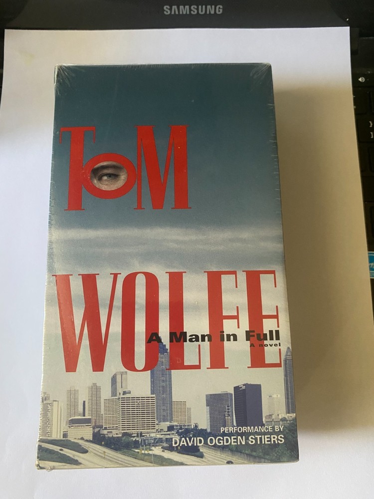A Man in Full by Tom Wolfe (1998, Audio Cassette, Abridged edition) NEW