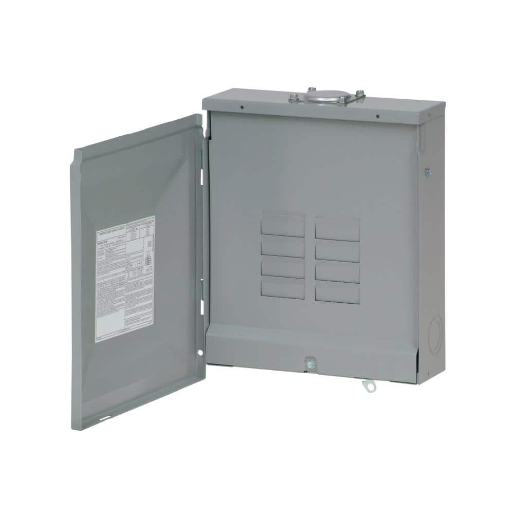 125A Outdoor Main Lug Loadcenter - 8 Spaces 16 Circuits with Cover