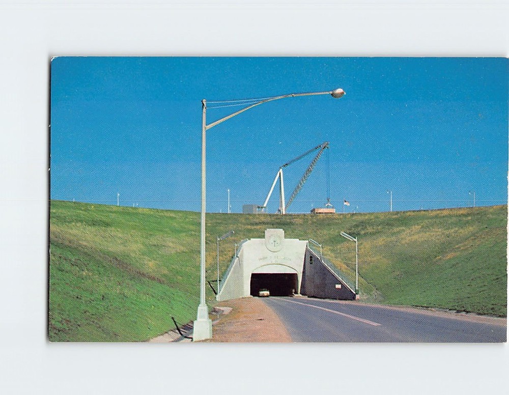 Postcard St. Lawrence Seaway And Power Project Canada