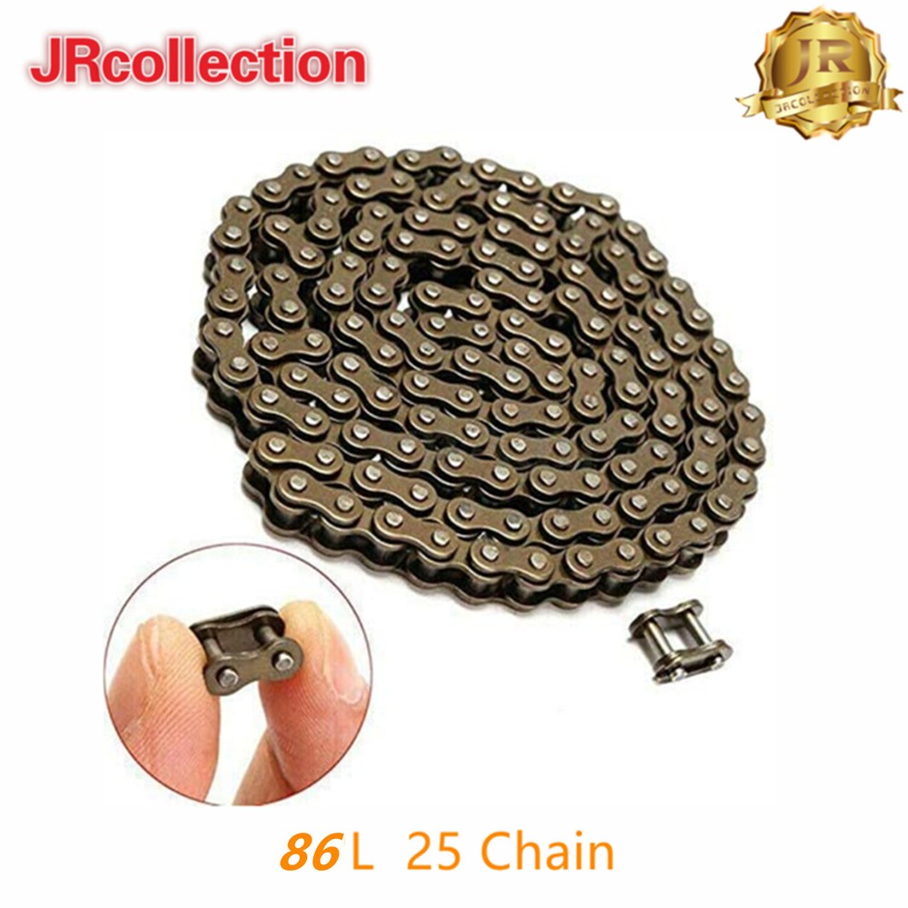 25 Roller Chain 86L Compatible with Razor E200 E225 E200S Electric Scooter Replacement Part