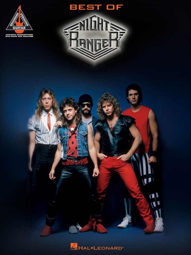 Best of Night Ranger for Guitar Tab Sheet Music Chords Lyrics 10 Rock Songs Book