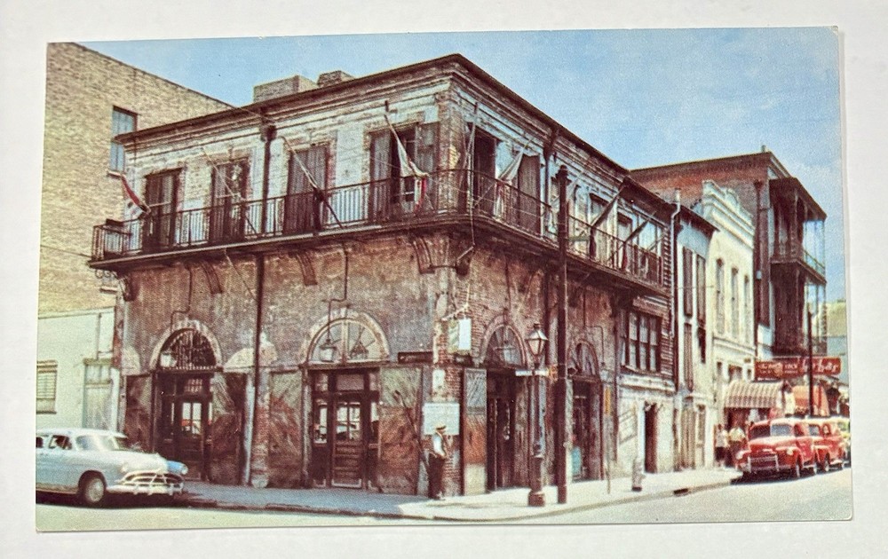 Postcard LA The Old Absinthe House on Bourbon Street New Orleans, French quarter-image