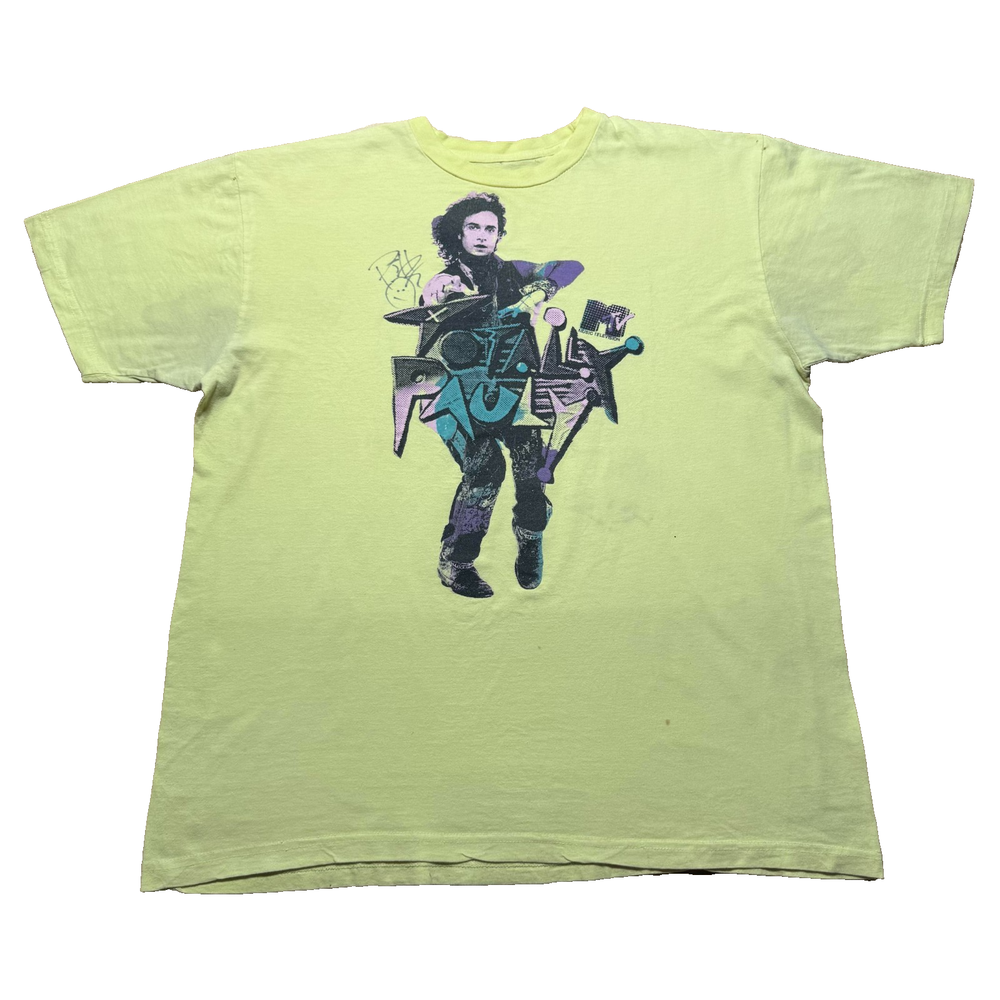 Vintage 90s Totally Pauly MTV Music Television Series Graphic T-Shirt - Size XL