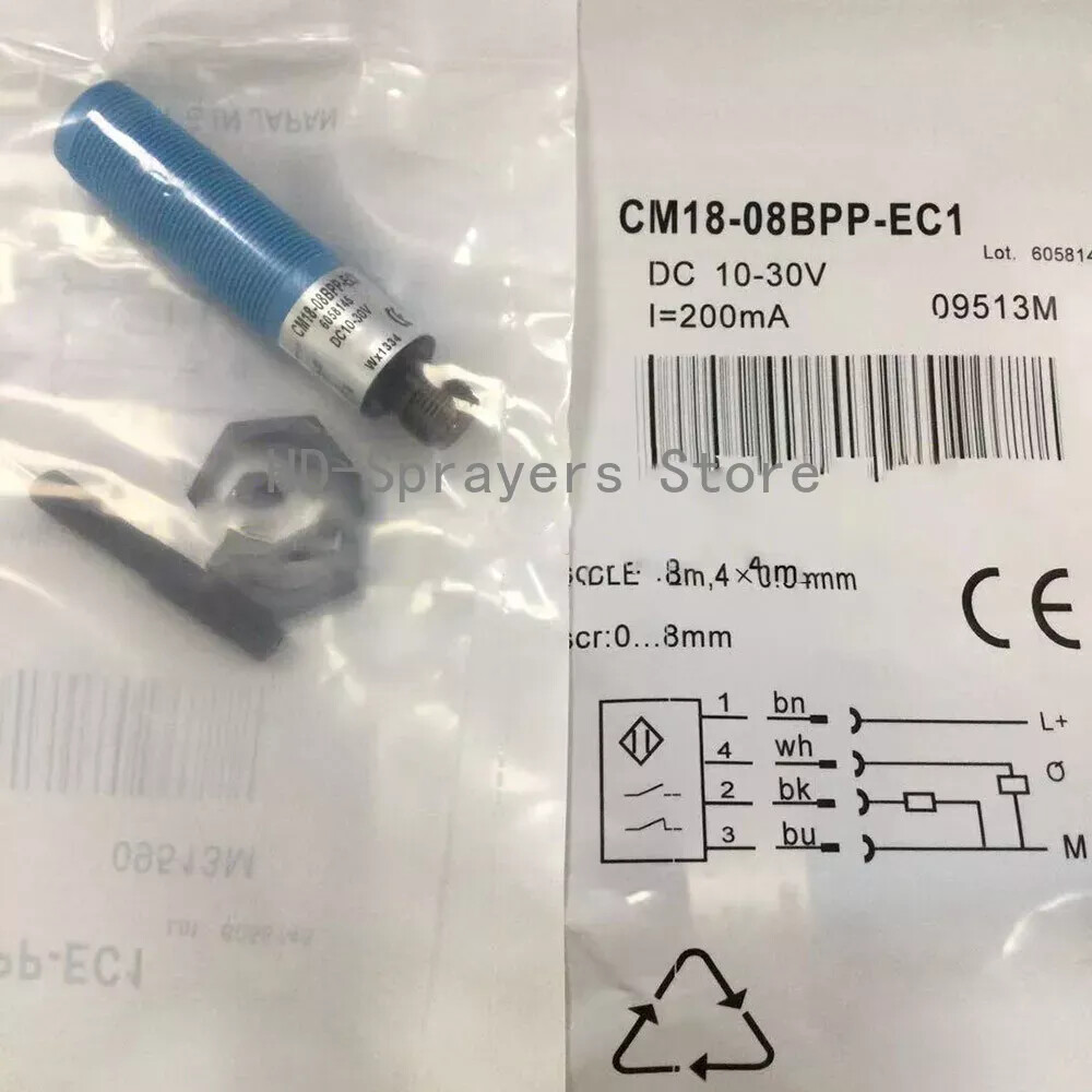 1PCS New SICK CM18-08BPP-EC1 Proximity Sensor Free Shipping CM1808BPPEC1 #G