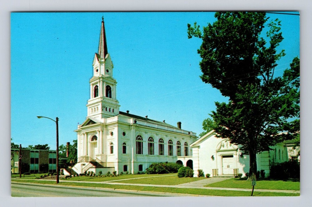 Sumter SC-South Carolina, First Presbyterian Church, Vintage Postcard
