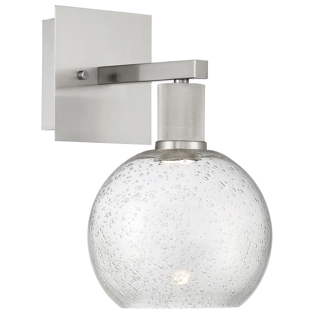 Port Nine 13-Inch Silver LED Wall Sconce by Access Lighting