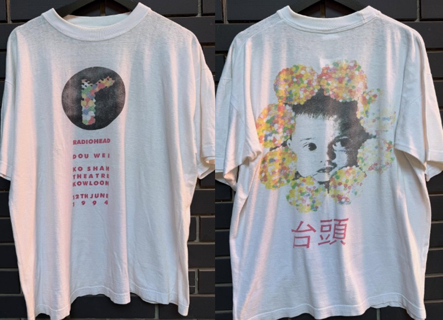 Radiohead - Pablo Honey One day Tour in Hong Kong 12th June 1994 shirt KV41176