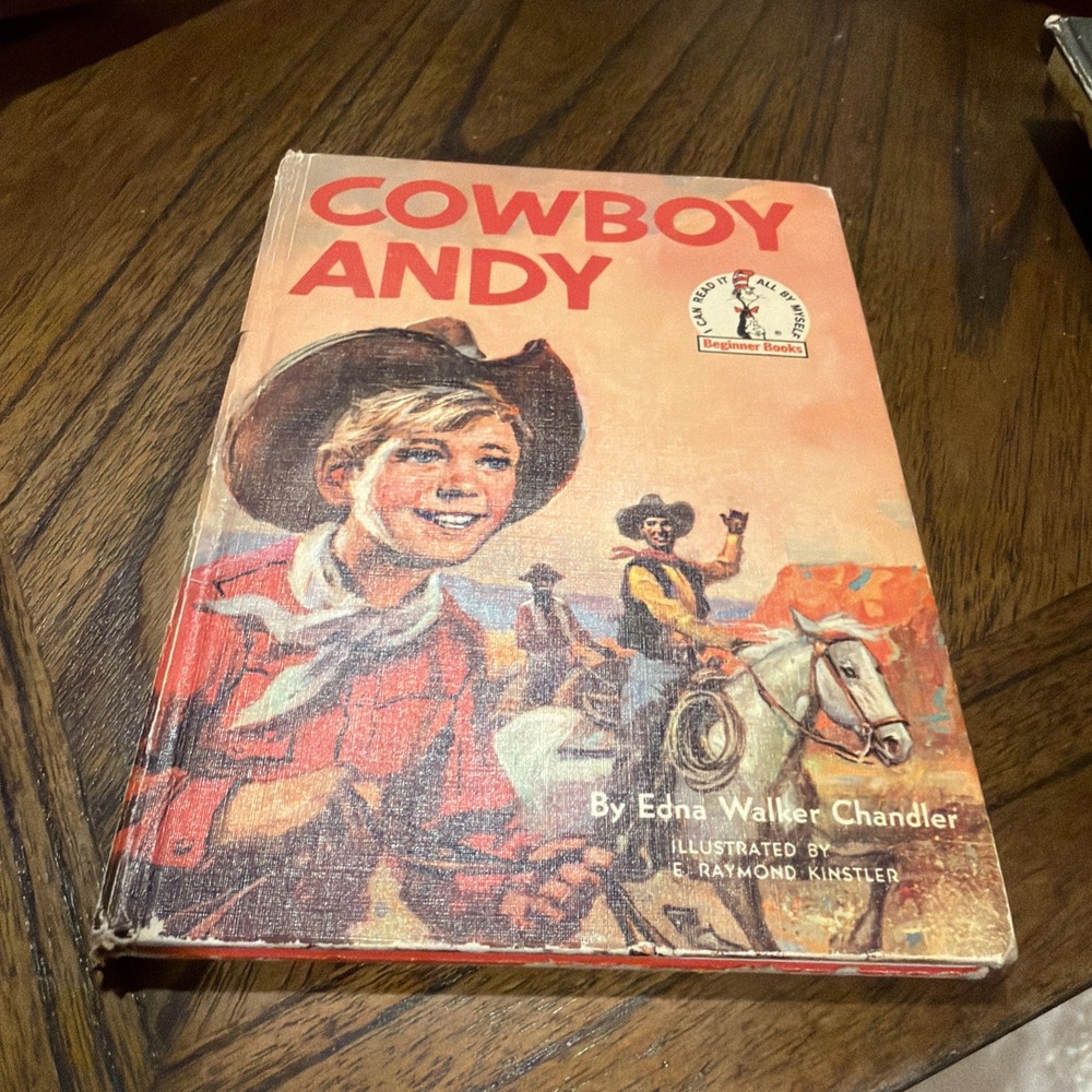 Cowboy Andy By Edna Walker Chandler 1959 Hardcover Book Club Edition VG