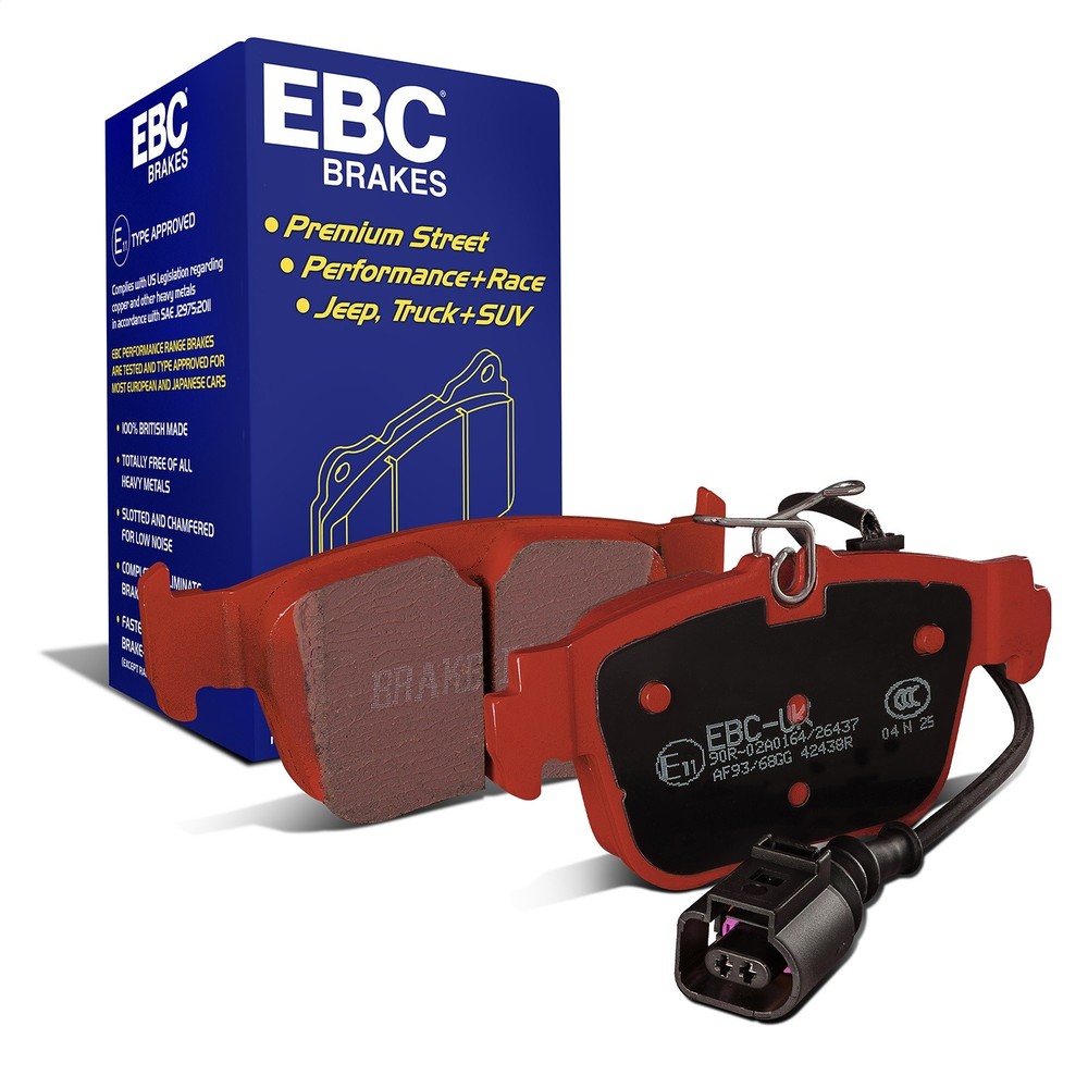EBC Brakes DP32438C Redstuff Ceramic Low Dust Brake Pads Fits Golf R GTI RS3 S3