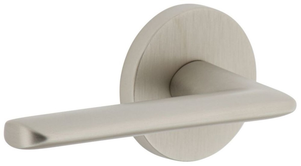 Viaggio CLOBRZ_PRV_238_LH Left-Handed Solid Brass Privacy Lever Nickel Finish