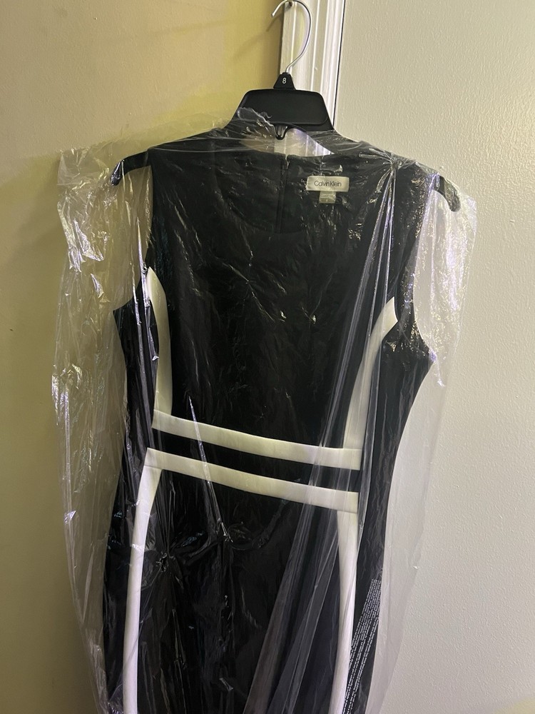 Calvin Klein Women's Sleeveless Dress Casual, Knee Length, Size 8